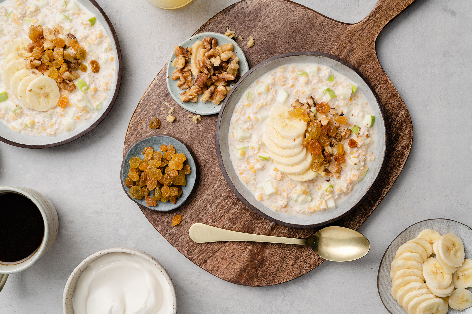 Coconut, Quinoa & Lentil Bircher Muesli – Lentils.org