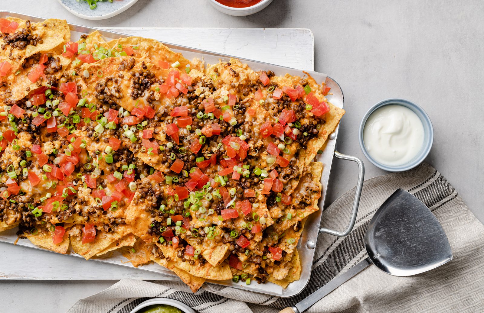 Lentil Nachos