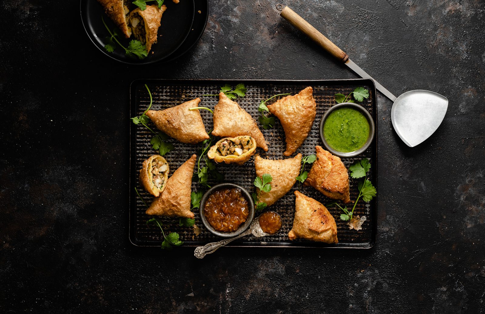 Linsen-Samosas