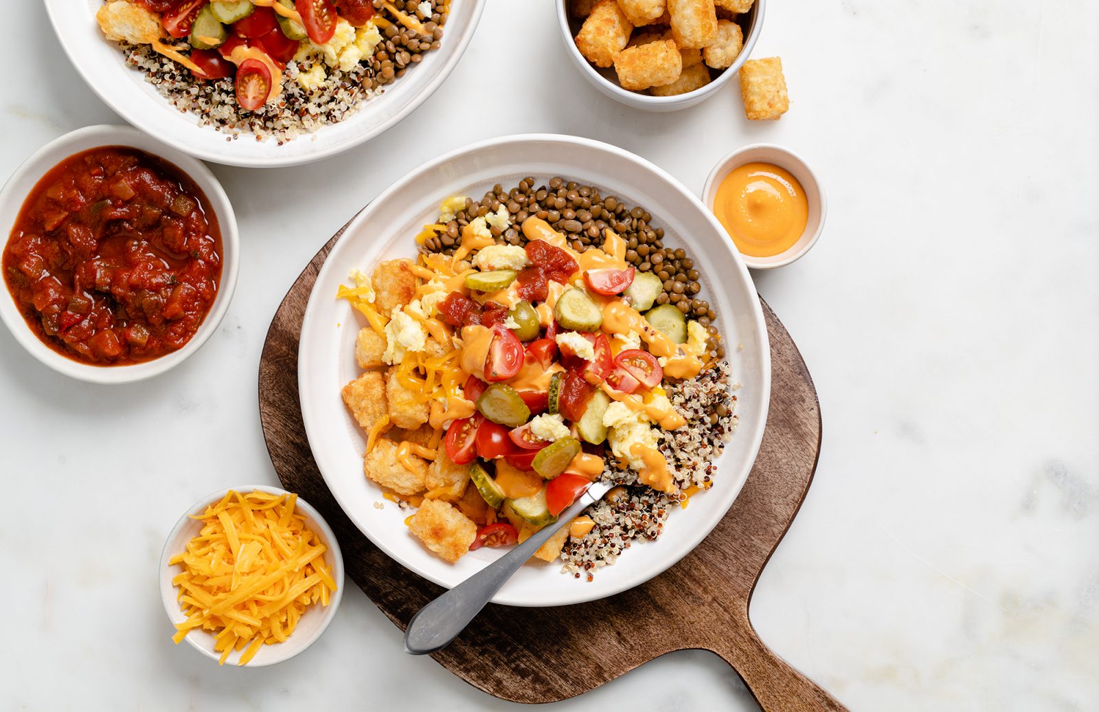 Get Up & Go Lentil Breakfast Bowl