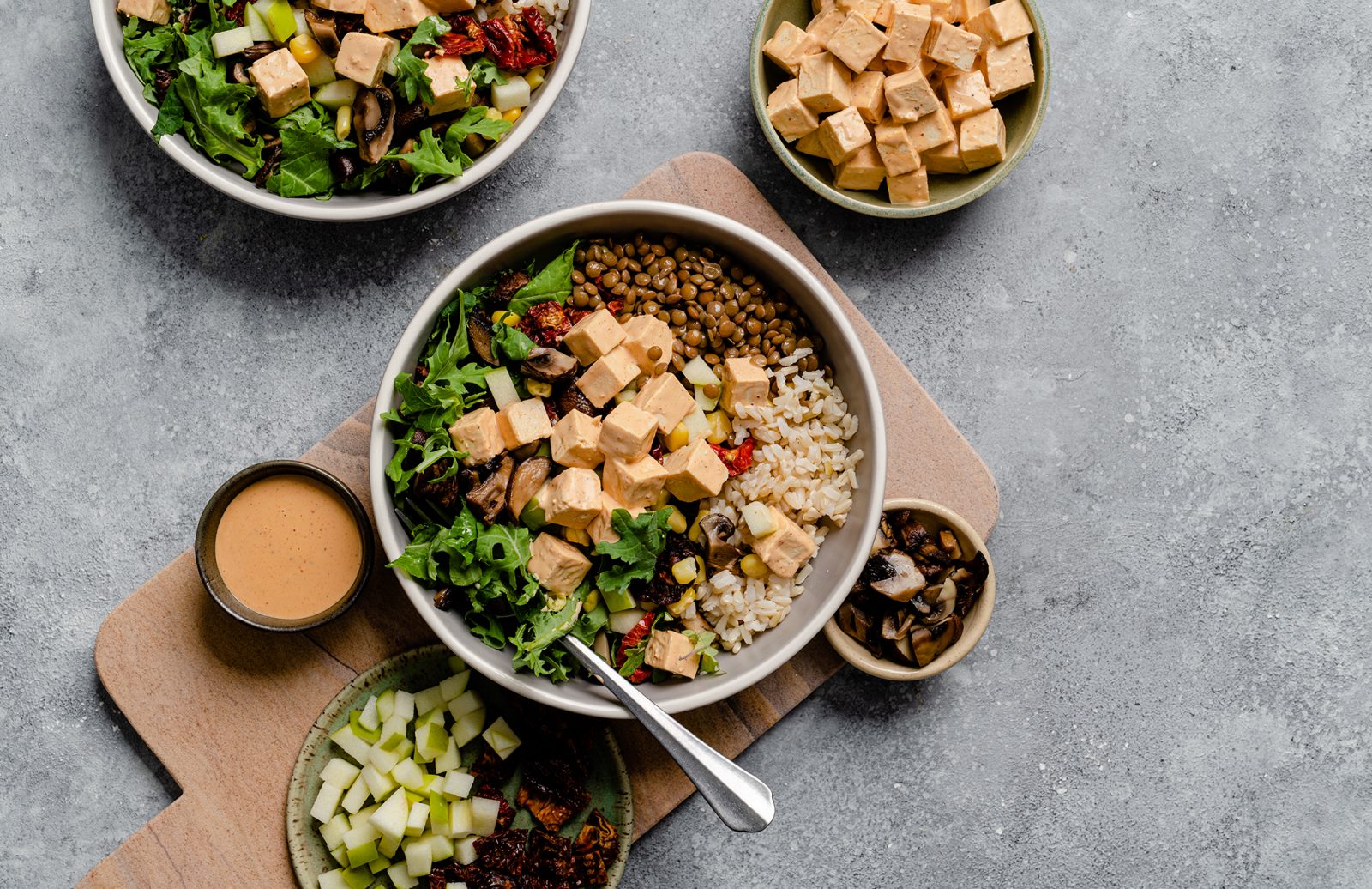 Lentil Umami Bowl