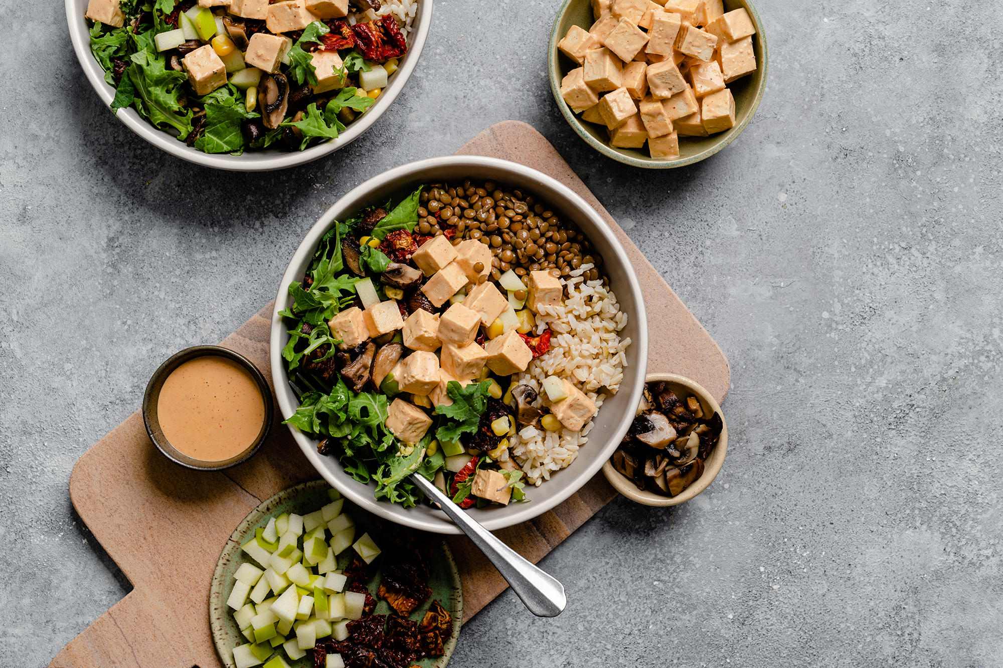Lentil Umami Bowl
