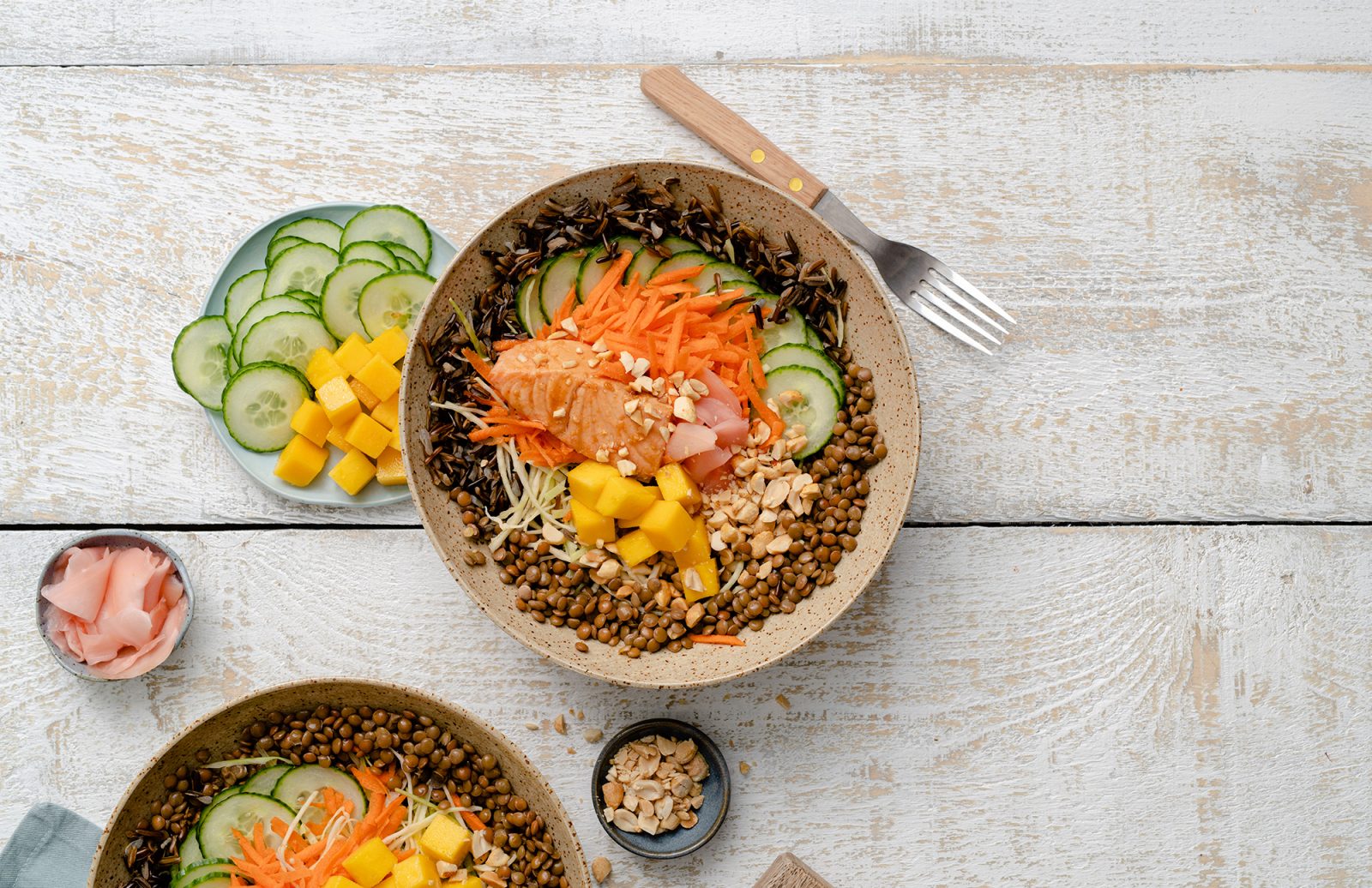 Mango Salmon Bowl