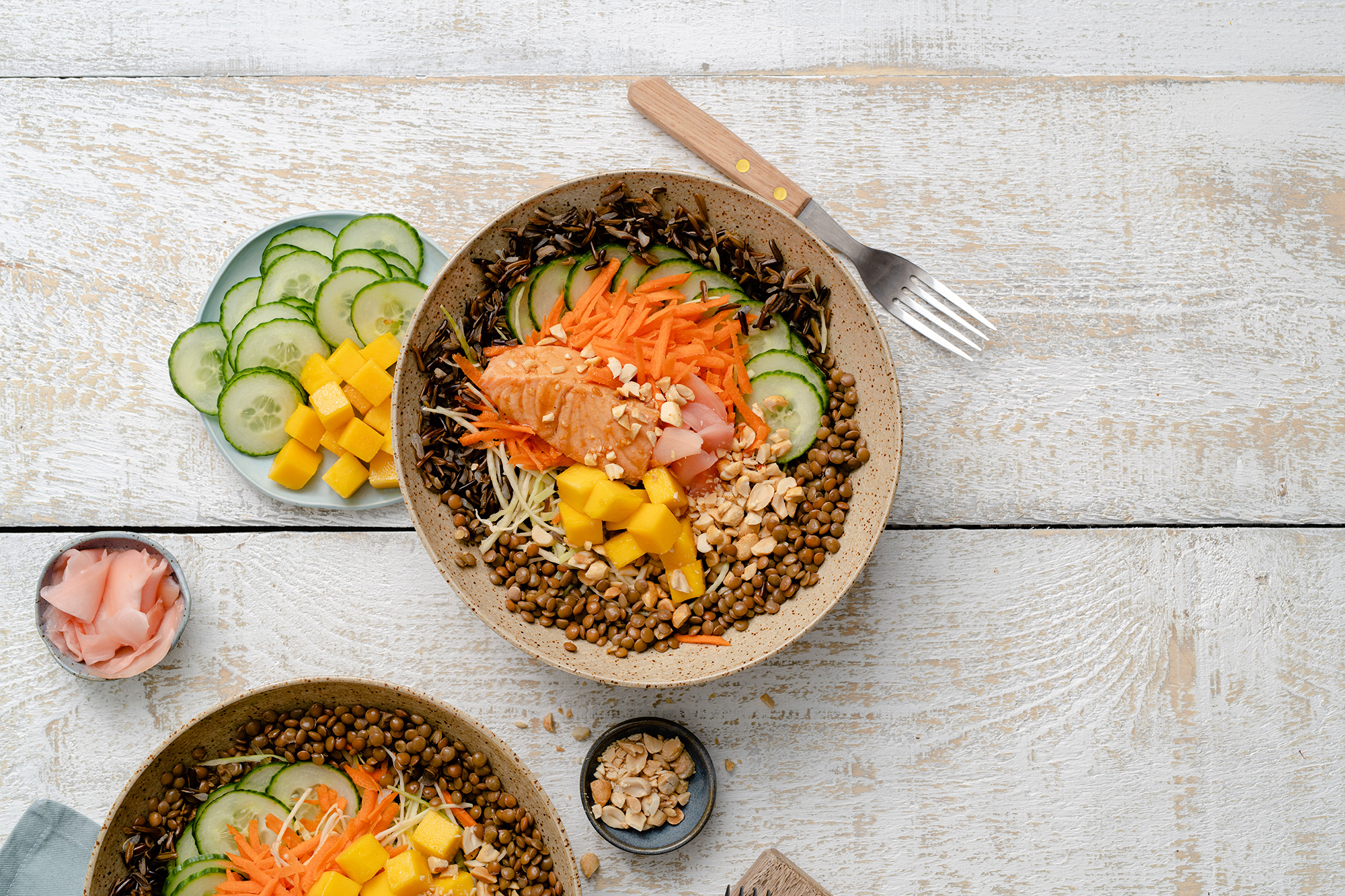 Mango Salmon Bowl – Lentils.org