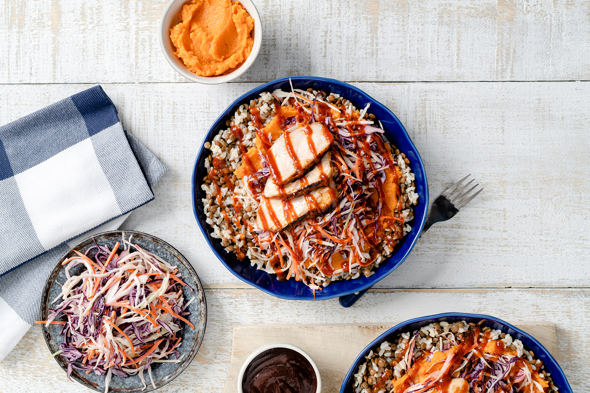BBQ Chicken Bowl – Lentils.org