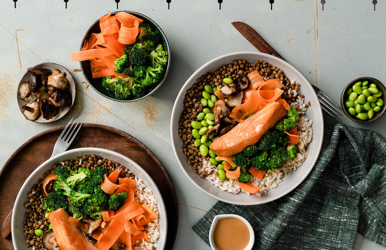 Warm Asian Umami Bowl