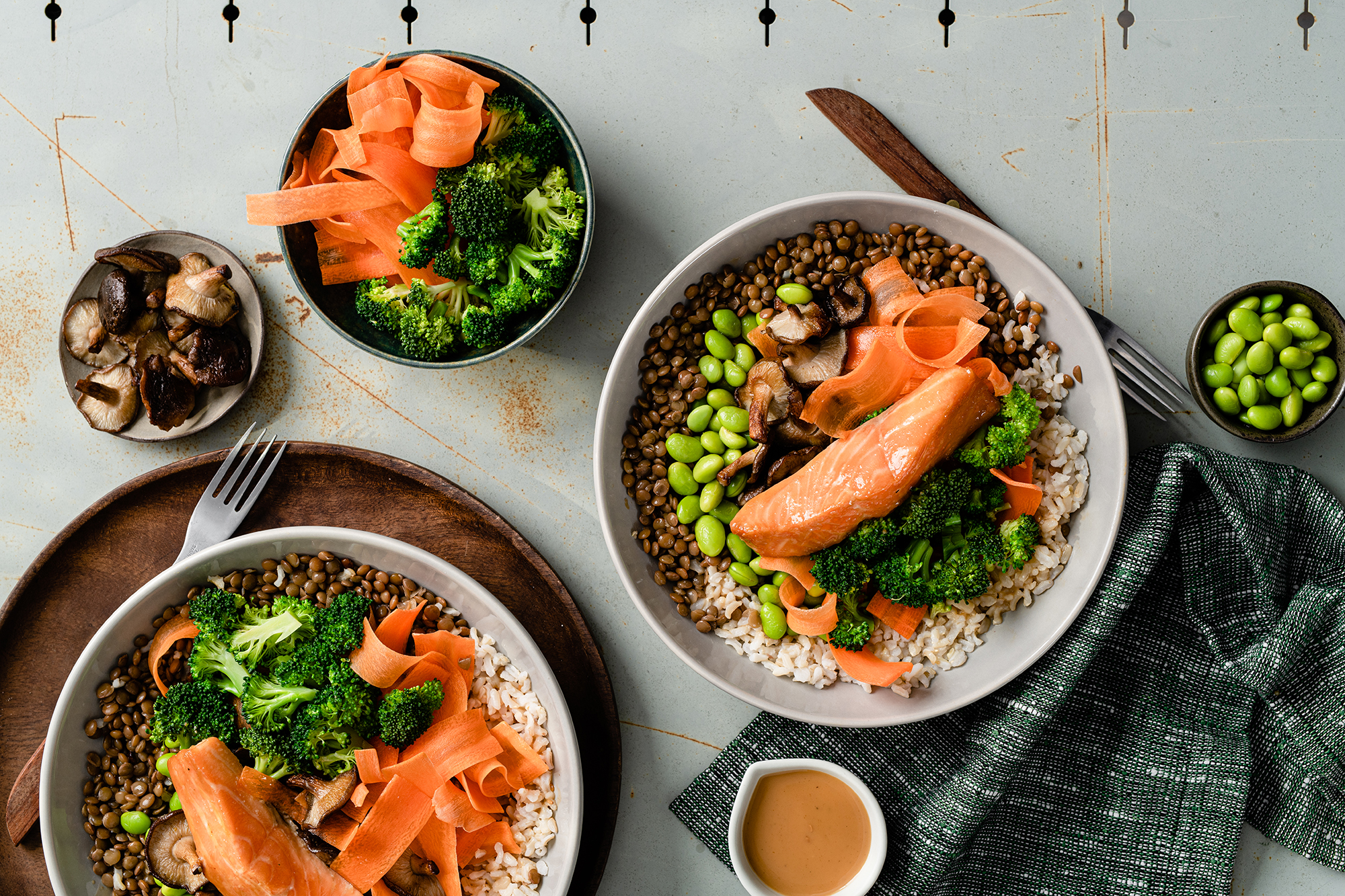 Warm Asian Umami Bowl – Lentils.org