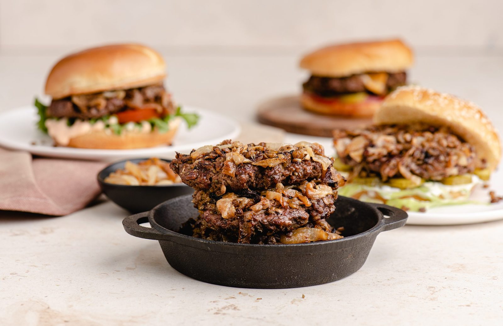 Crispy Caramelized Smash Patty