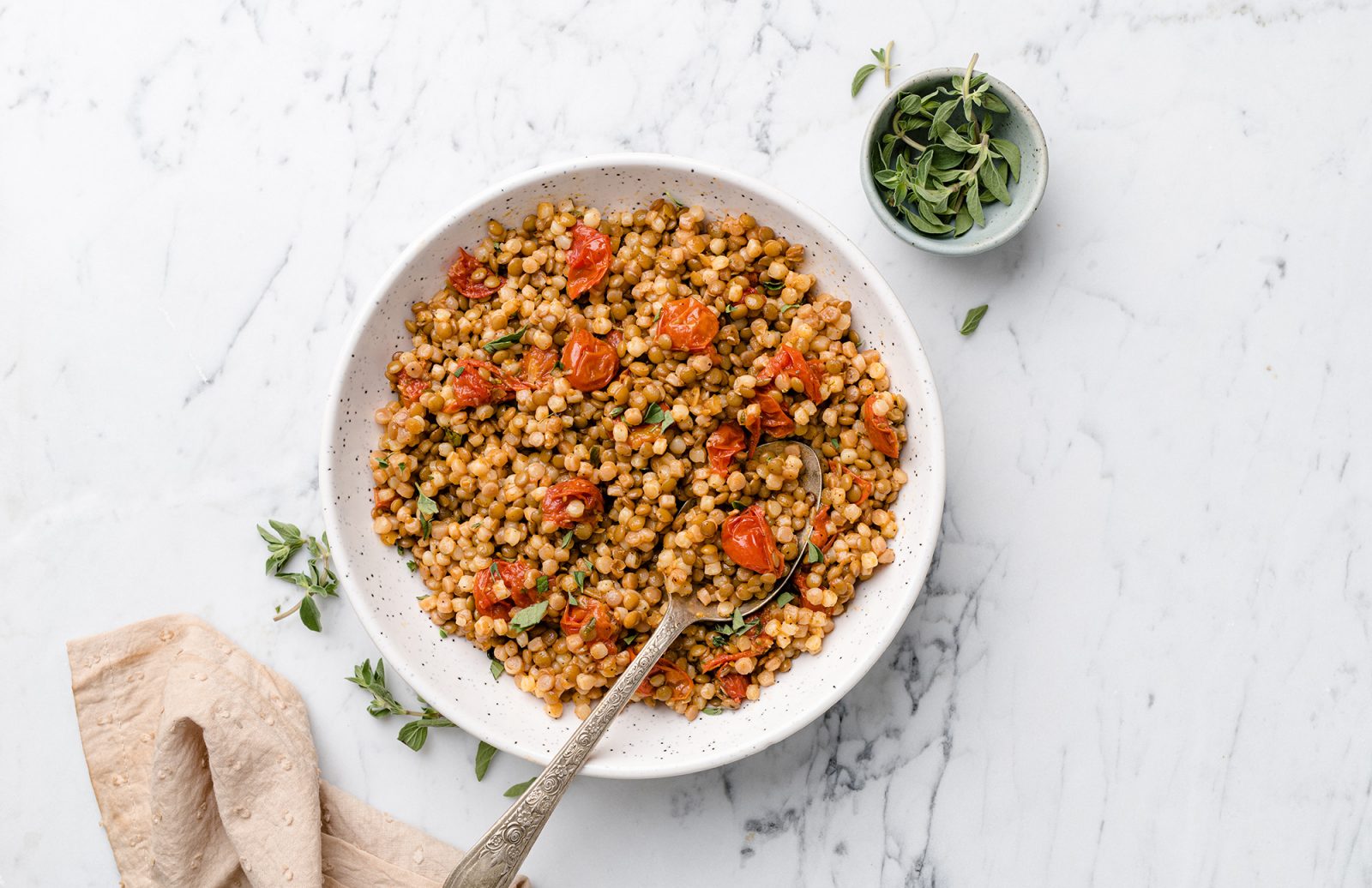 Lentil & Couscous Pilaf