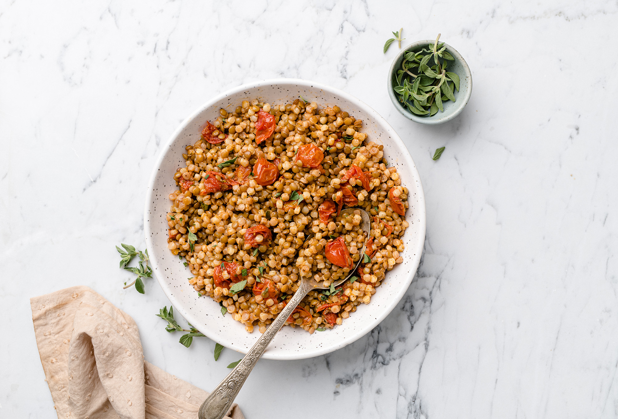 Lentil & Couscous Pilaf