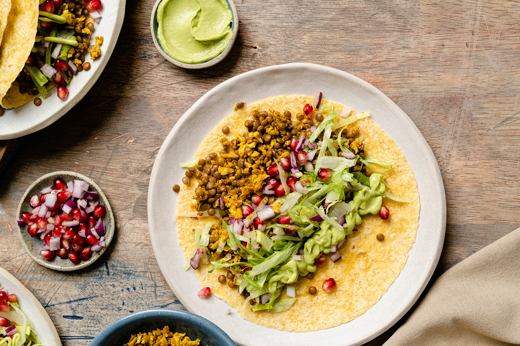 Lentil & Curried Cauliflower Tacos – Lentils.org