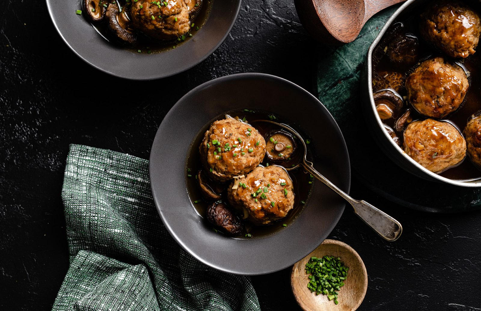Braised Asian Meatballs