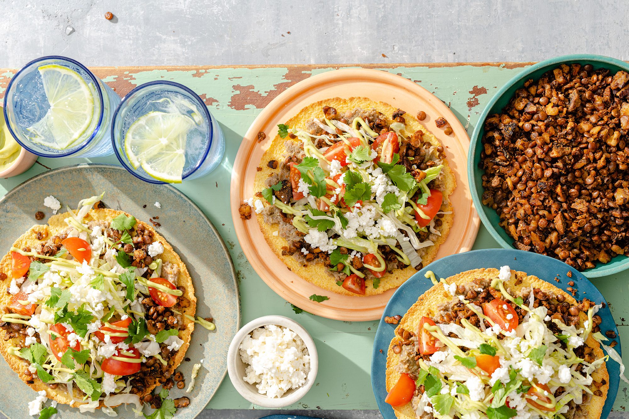 Lentil Tostada – Lentils.org
