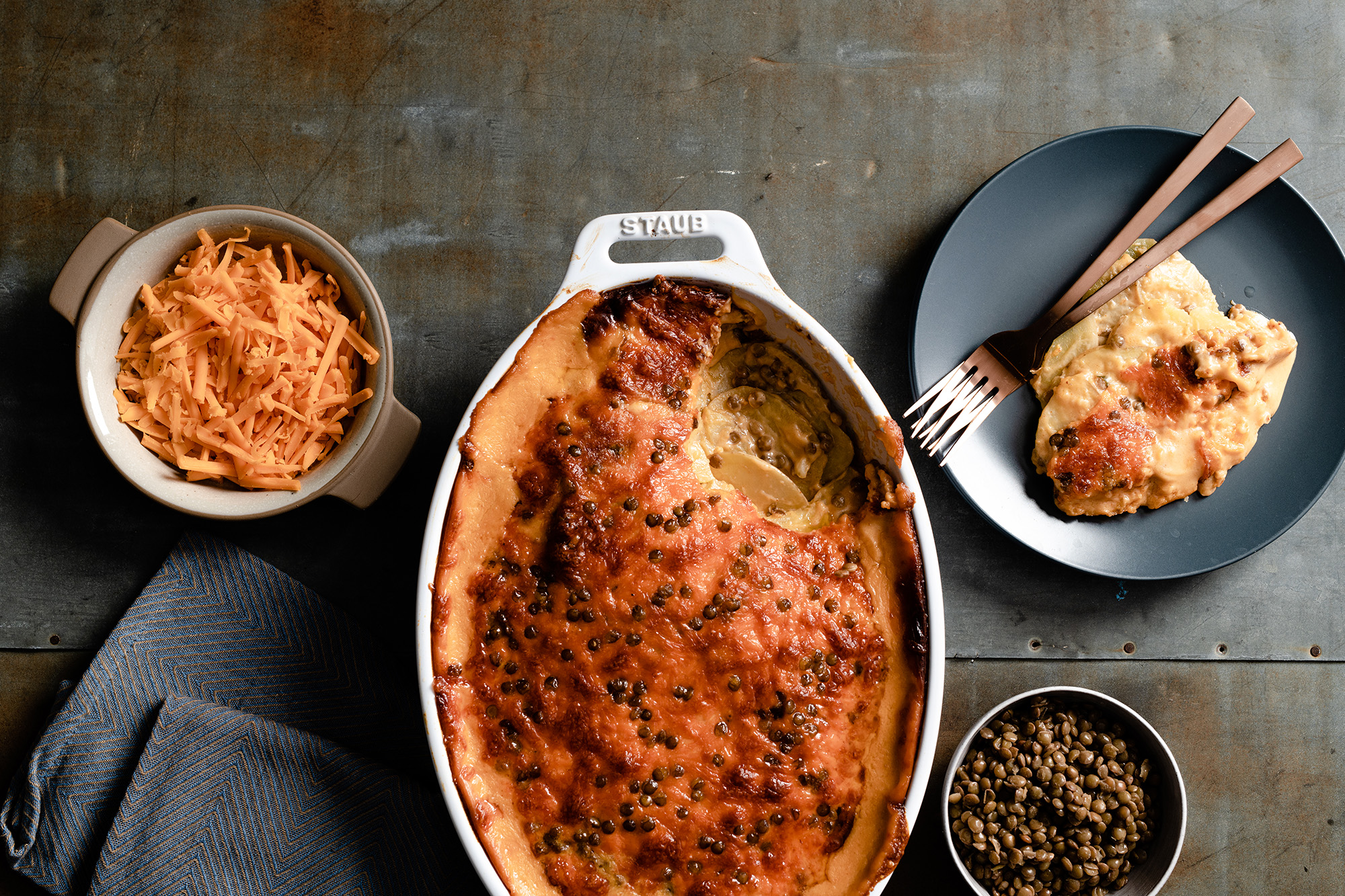 Scalloped Potatoes & Lentils – Lentils.org