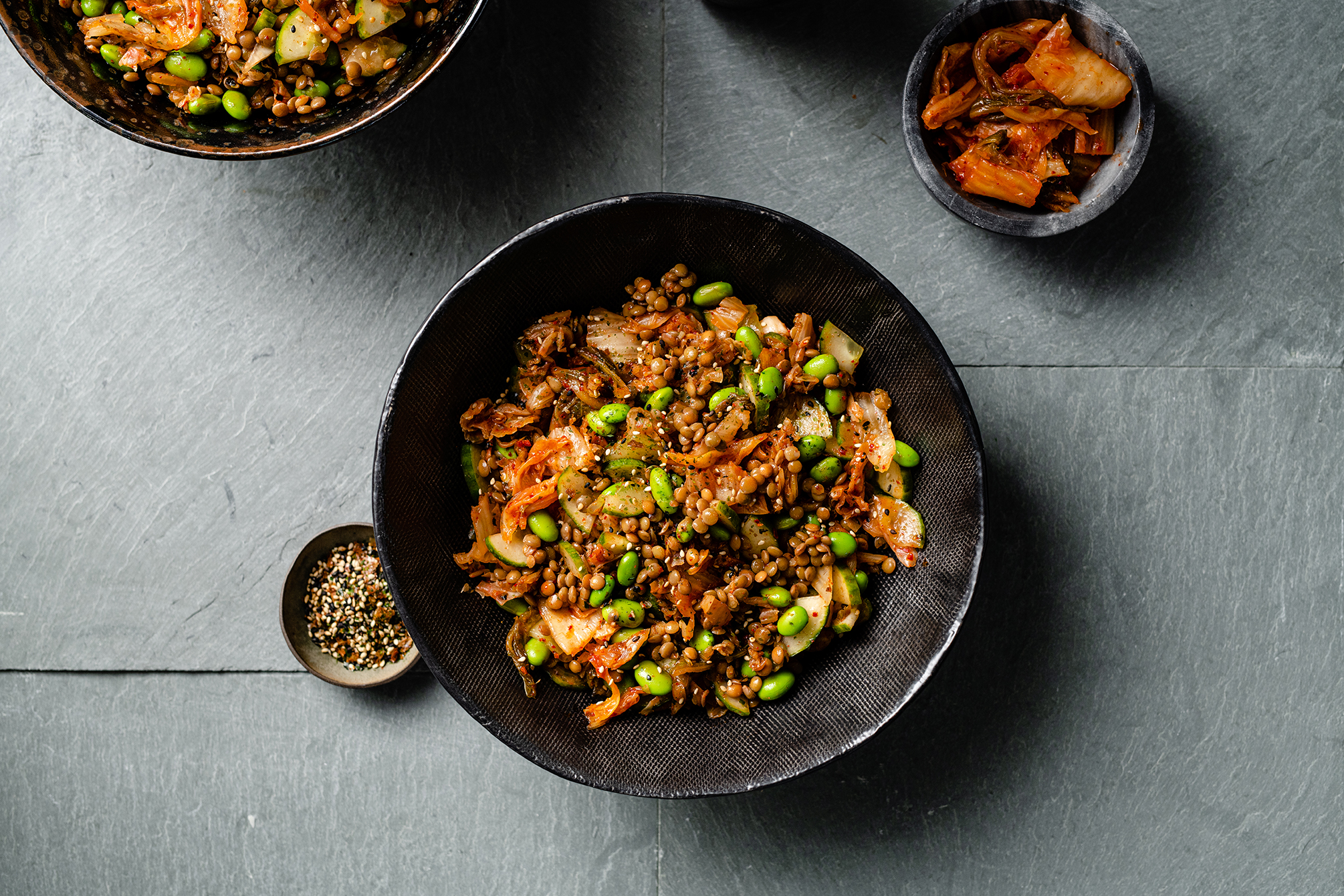 Korean Lentil Kimchi Salad – Lentils.org