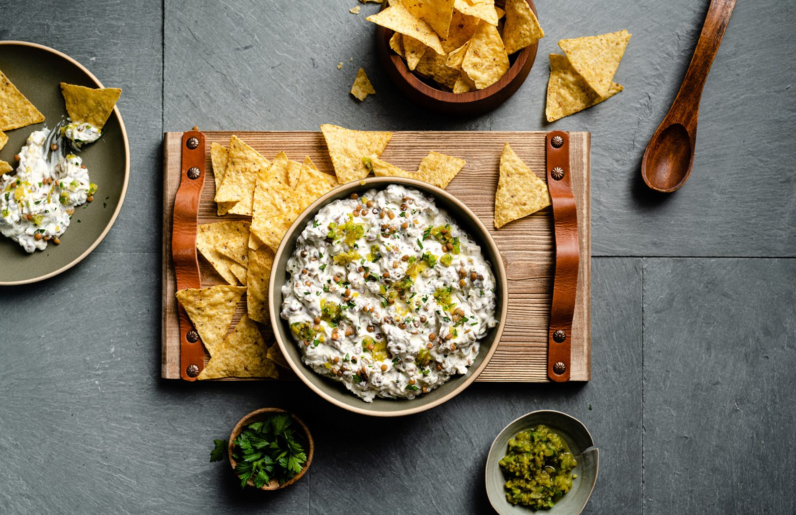 Lentil Cream Cheese Dip