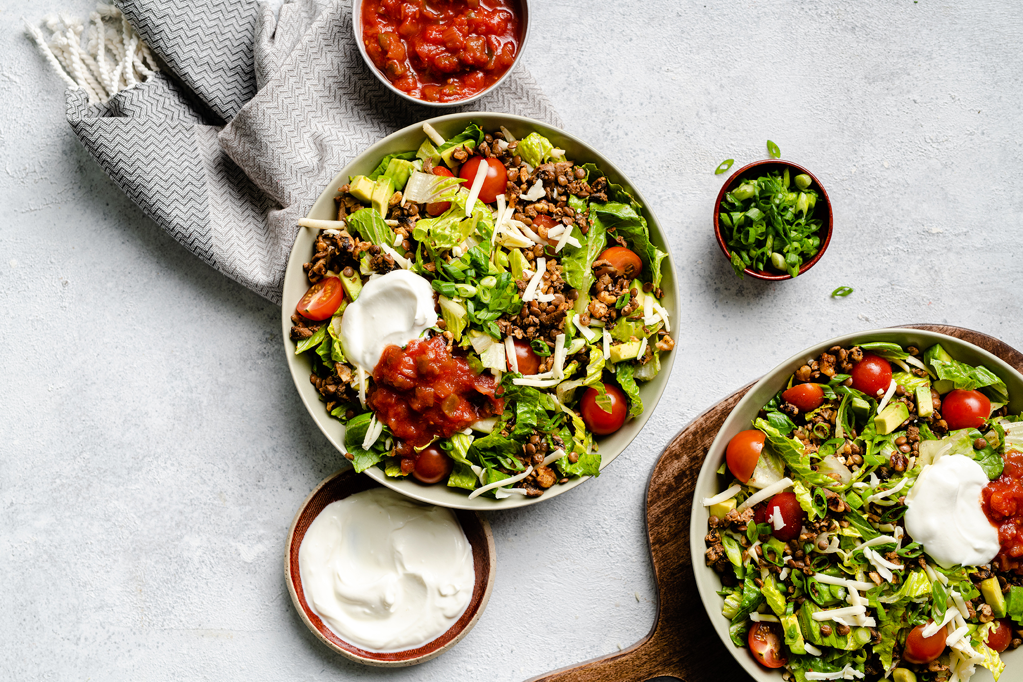 Lentil Taco Salad – Lentils.org