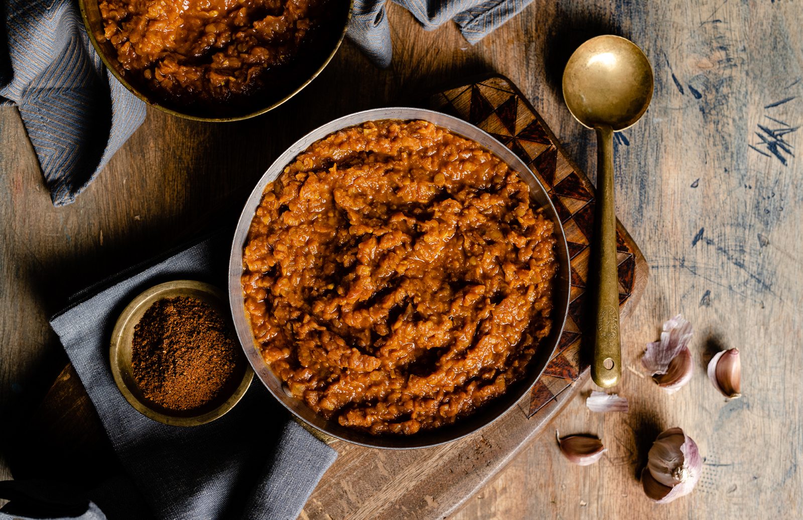 Mesir Wat (Ethiopian Spiced Red Lentils)