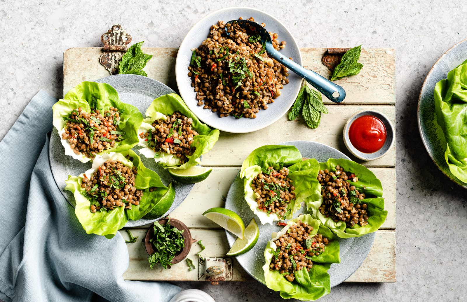 Thai Lentil Larb