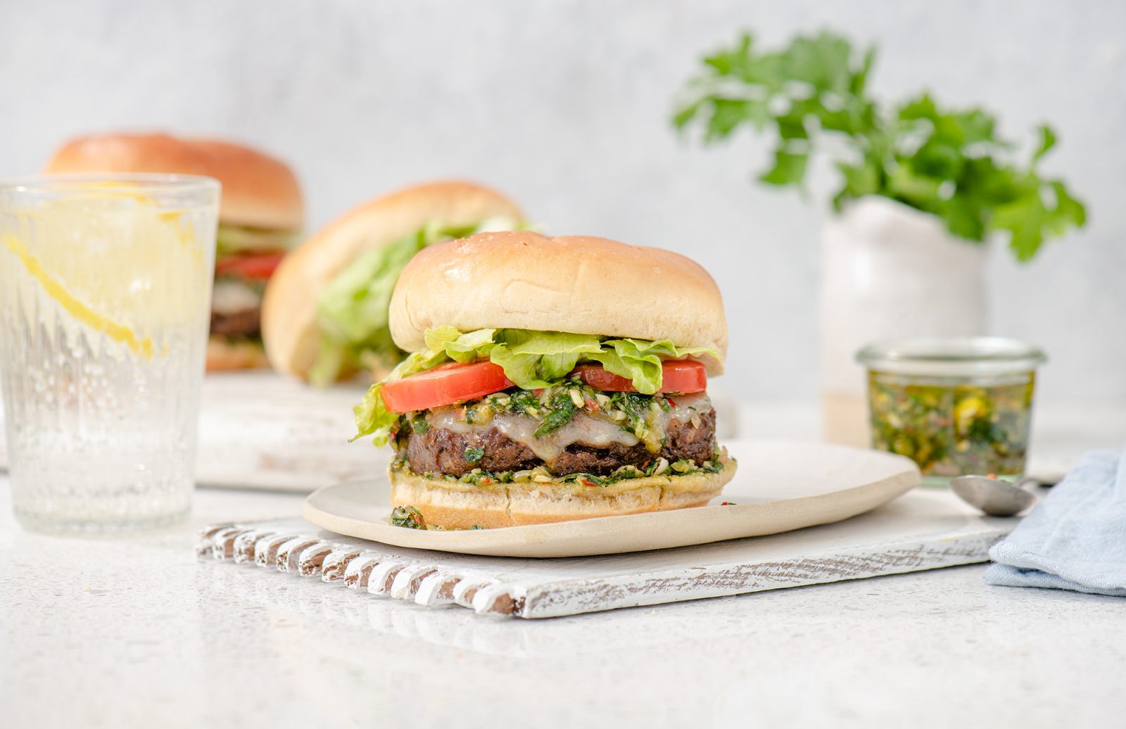 Argentinian Heat Burger
