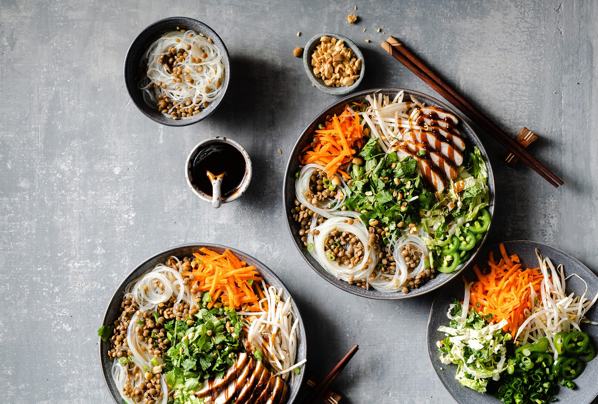 cold-vietnamese-noodle-bowl-lentils