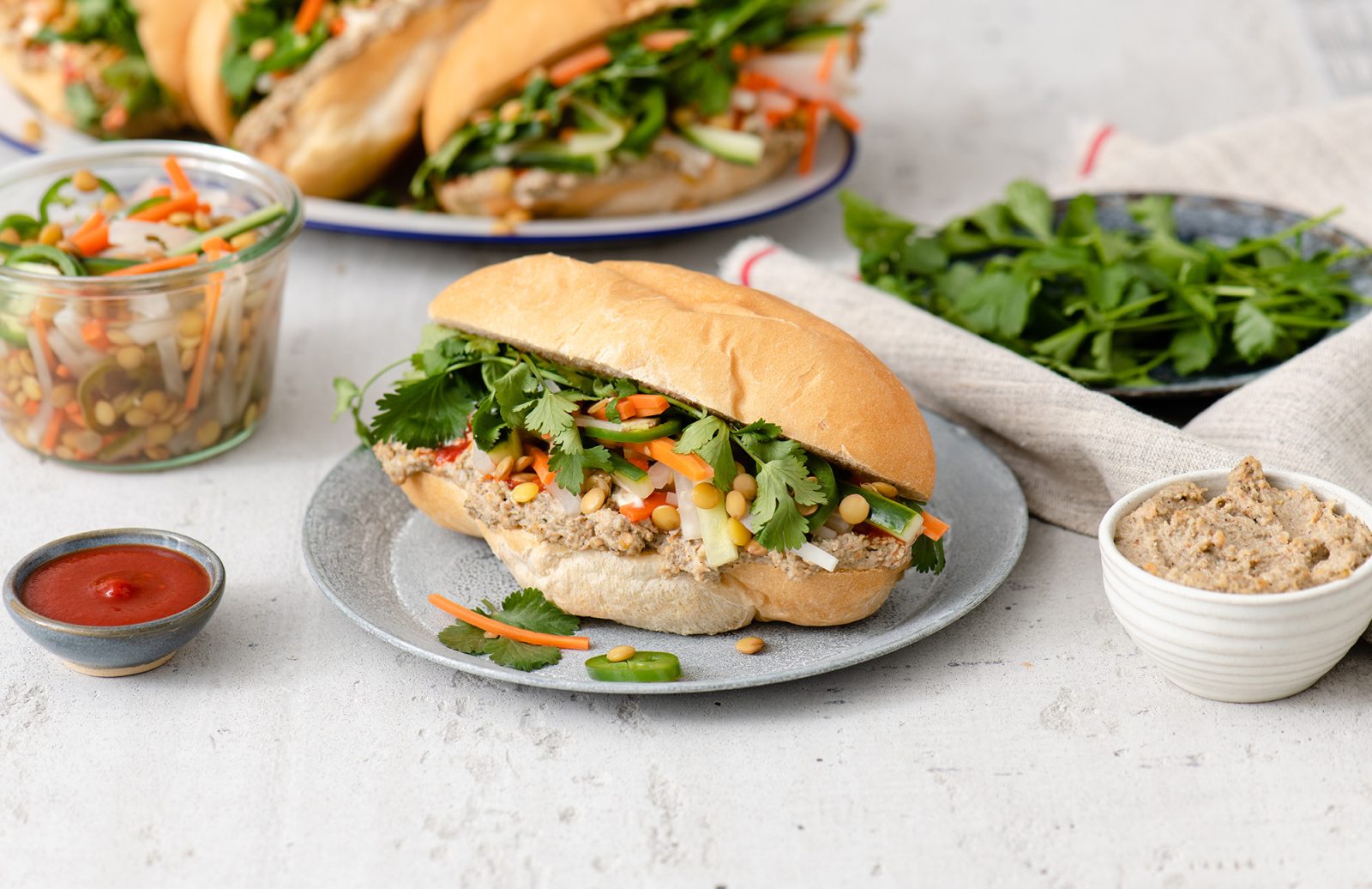 Lentil Banh Mi