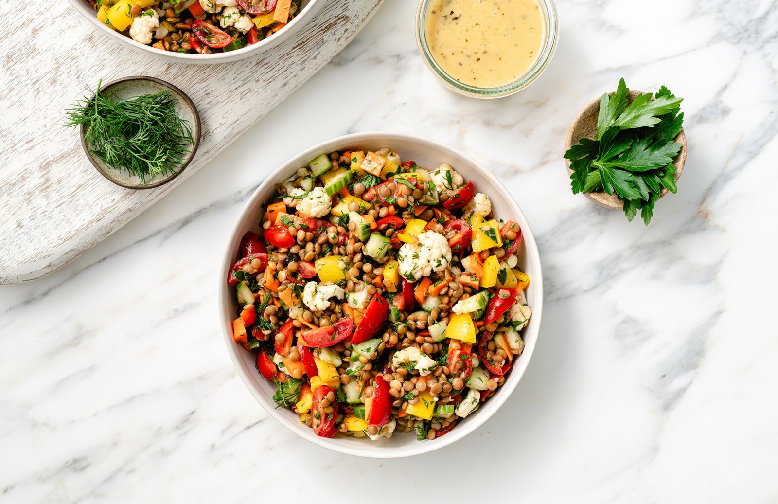 Marinated Rainbow Salad
