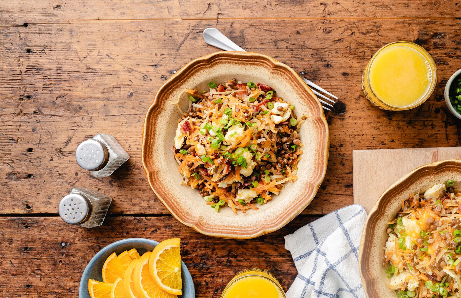 Lentil Breakfast Scramble