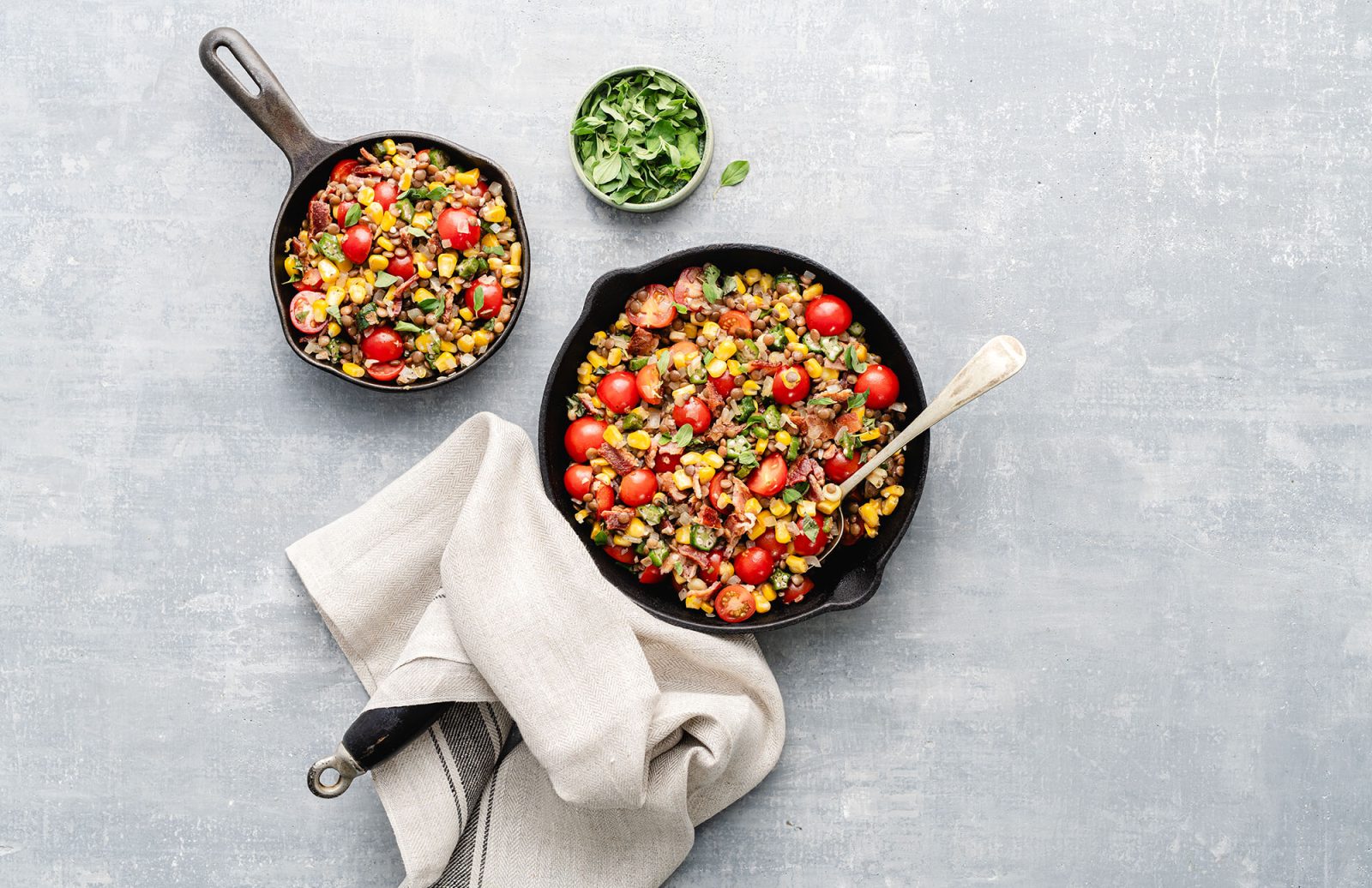 Lentil Succotash