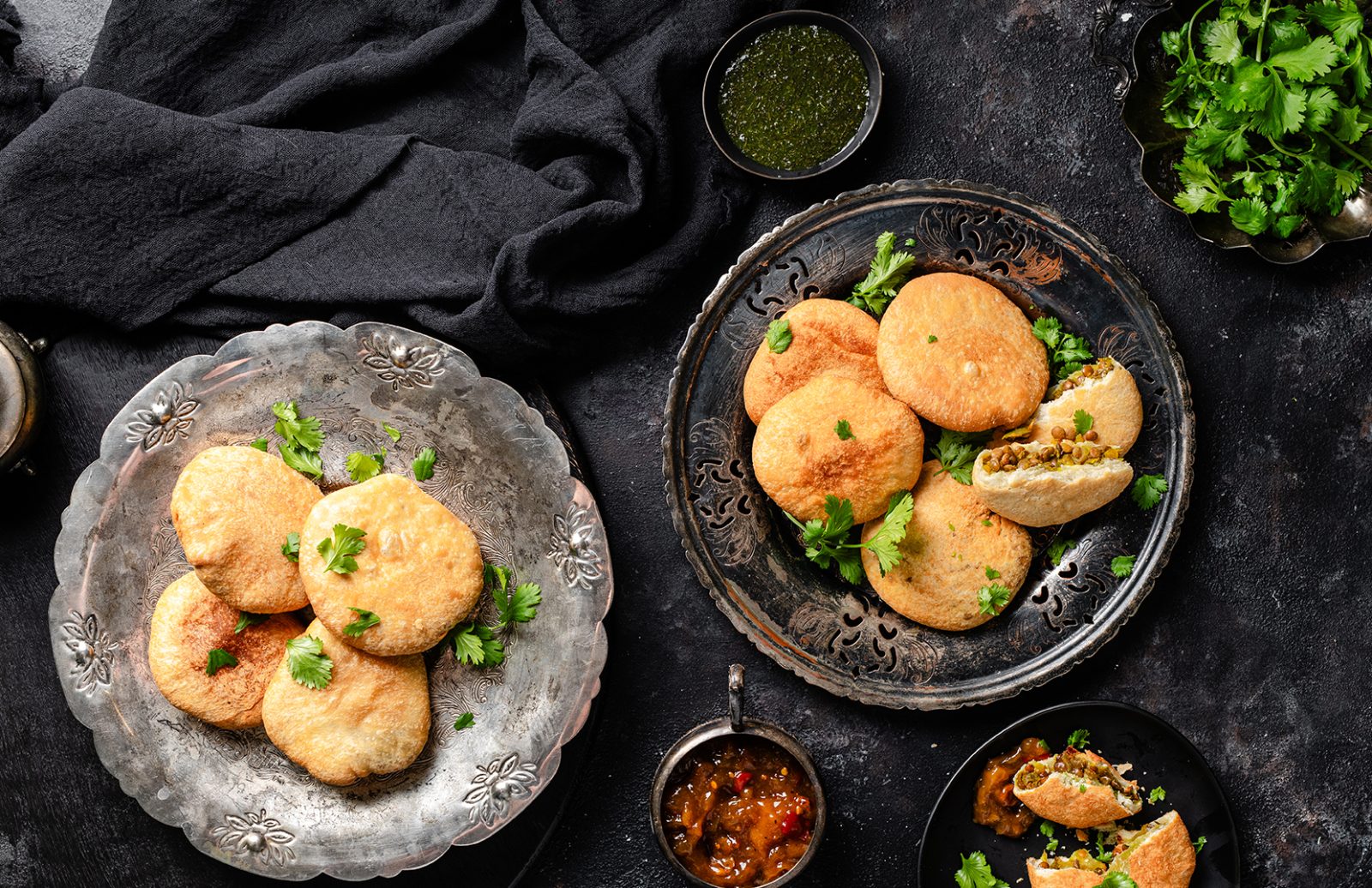 Lentil Kachori (Indian Stuffed Pastry)