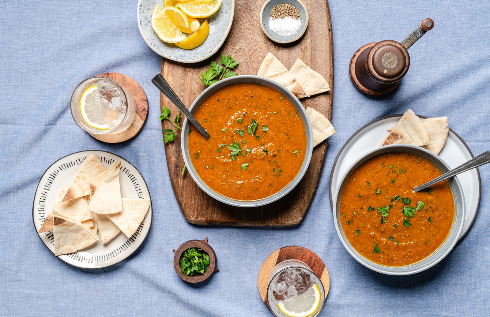 Lentil Shorbet Adas (Traditional Lebanese Soup)