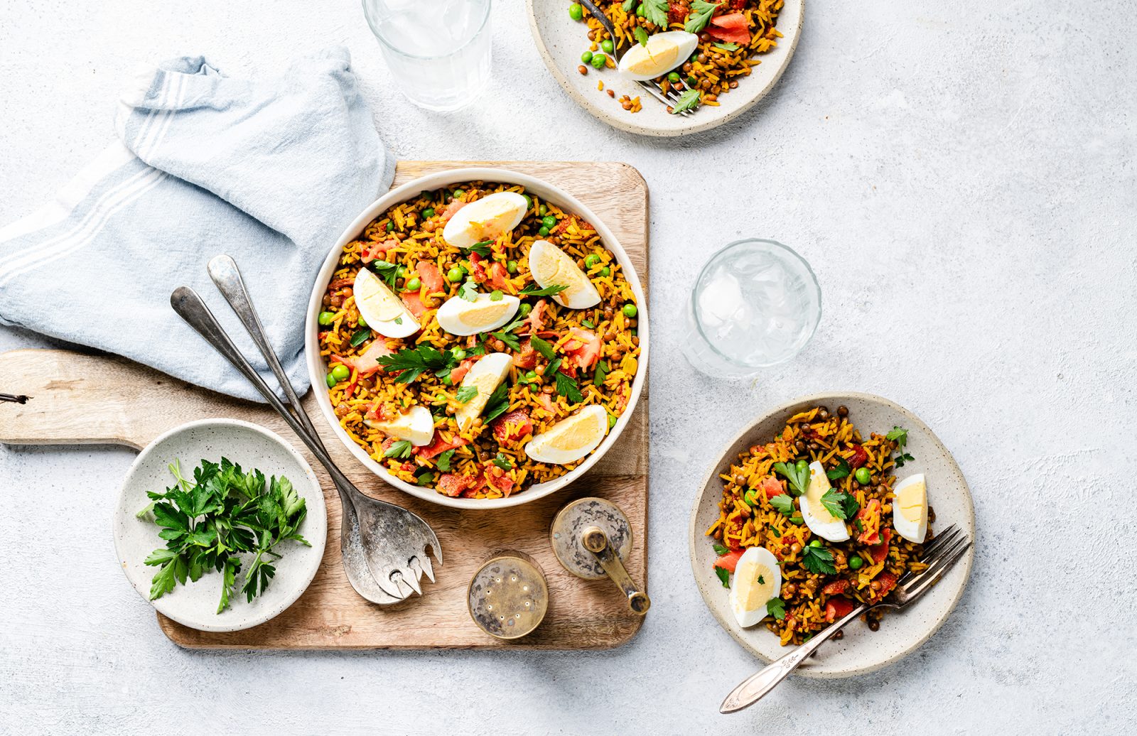 Lentil & Smoked Salmon Kedgeree