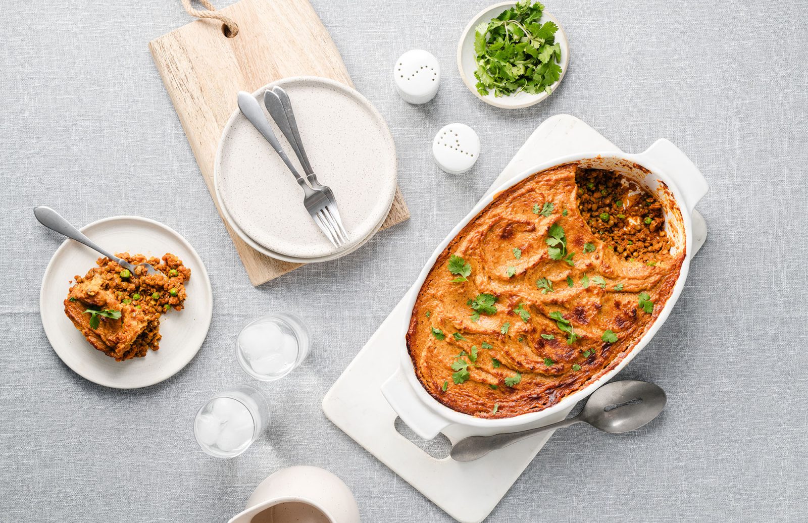 Indian-Inspired Shepherd’s Pie