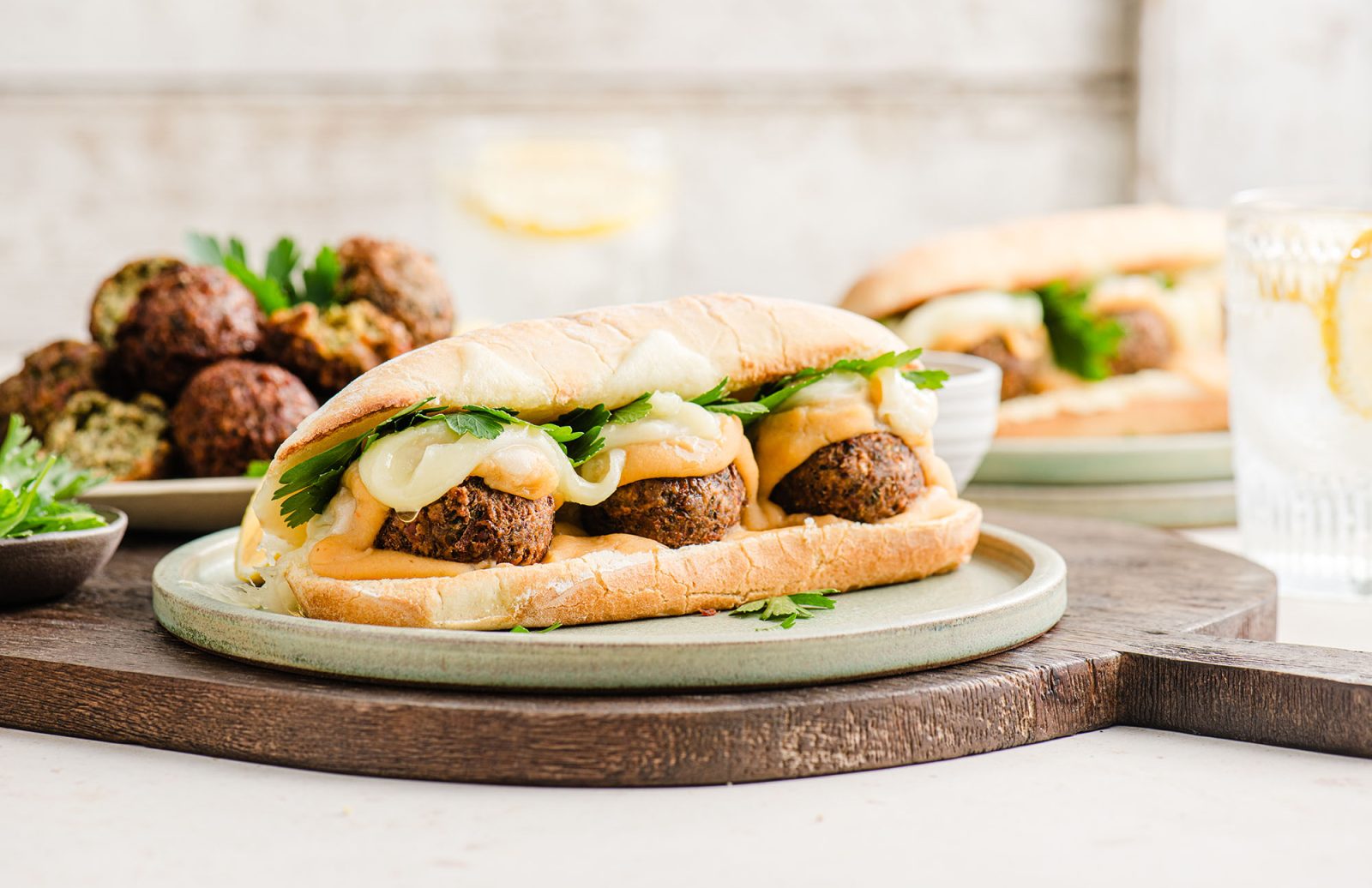 Toasted Turkish Falafel Sub