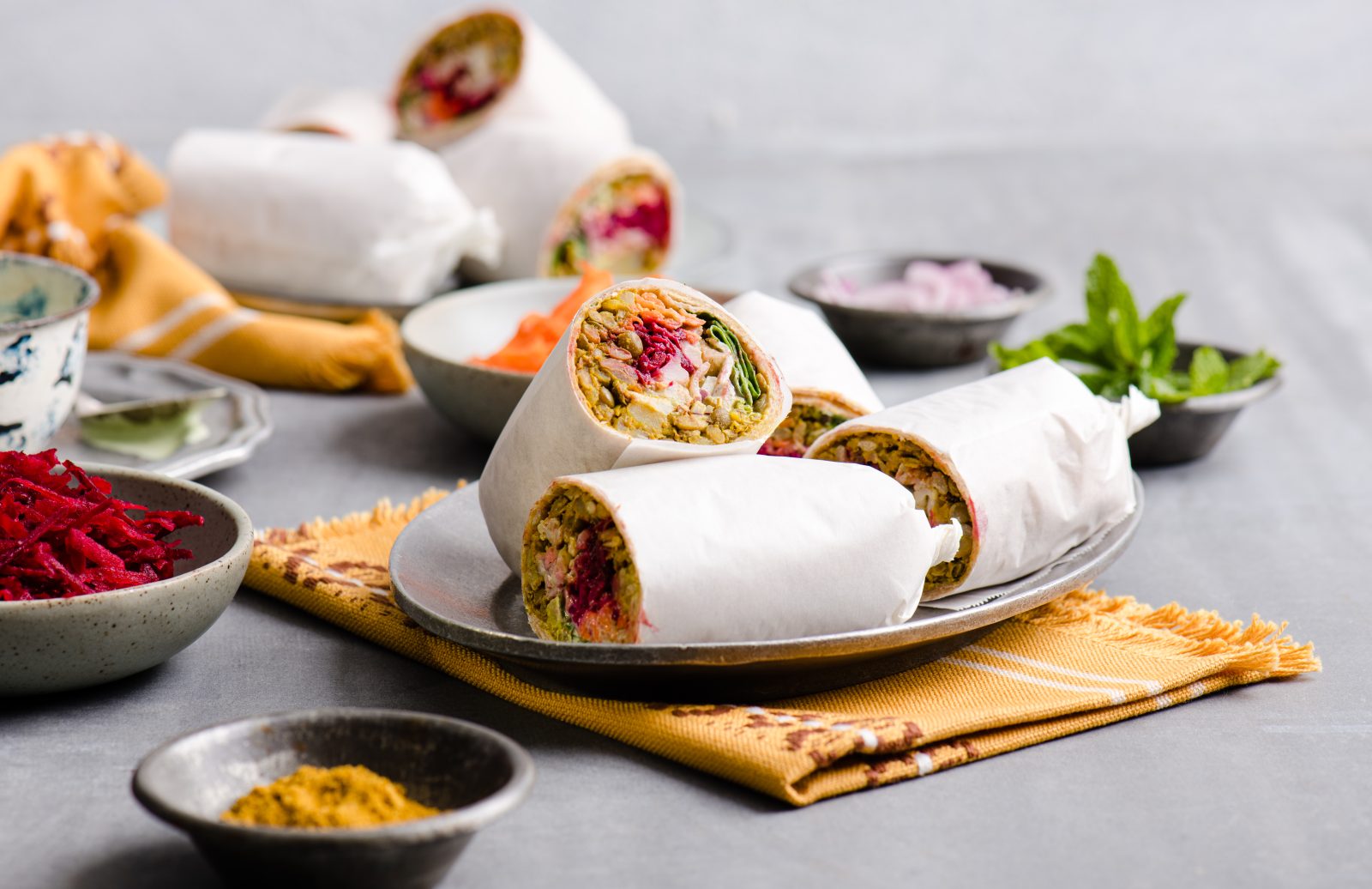 Lentil Burrito – Frankie Mumbai Street Style