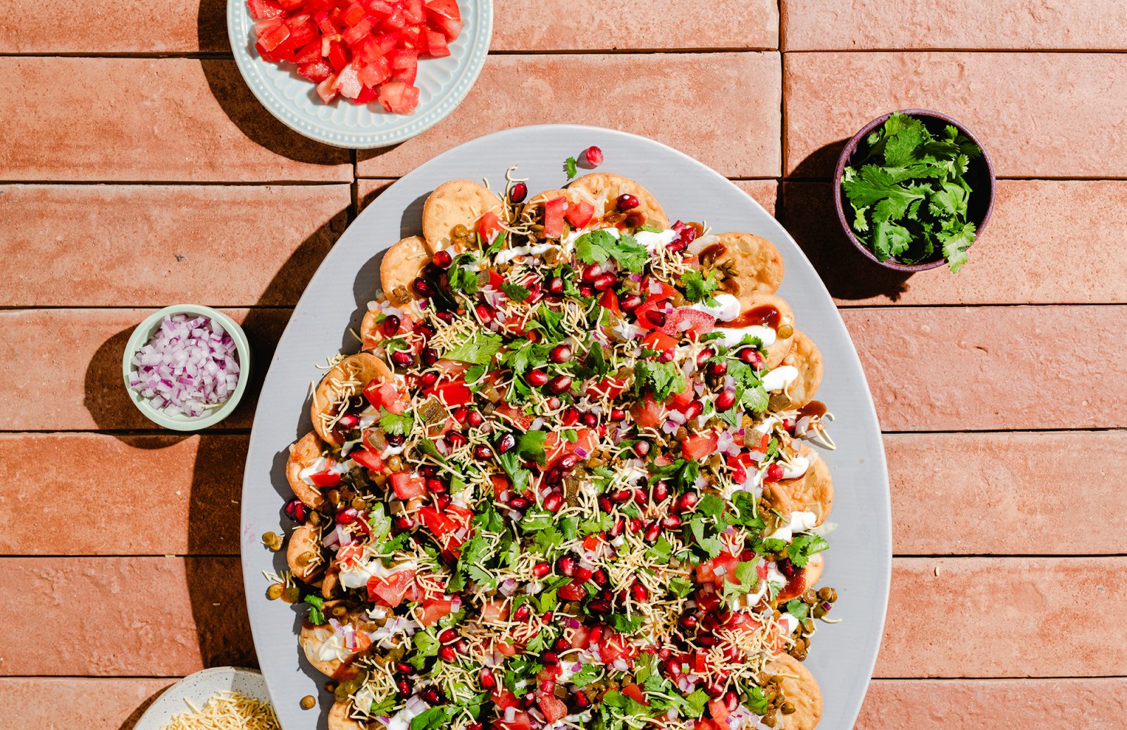 Bombay Street Nachos