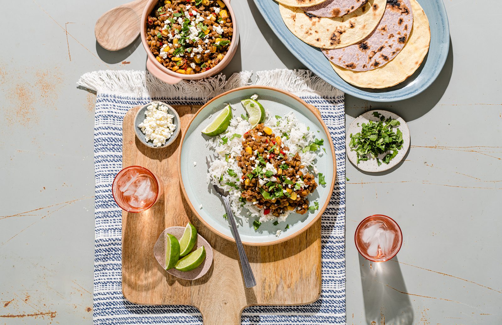 Smoky Chipotle Lentil & Charred Corn Ragout